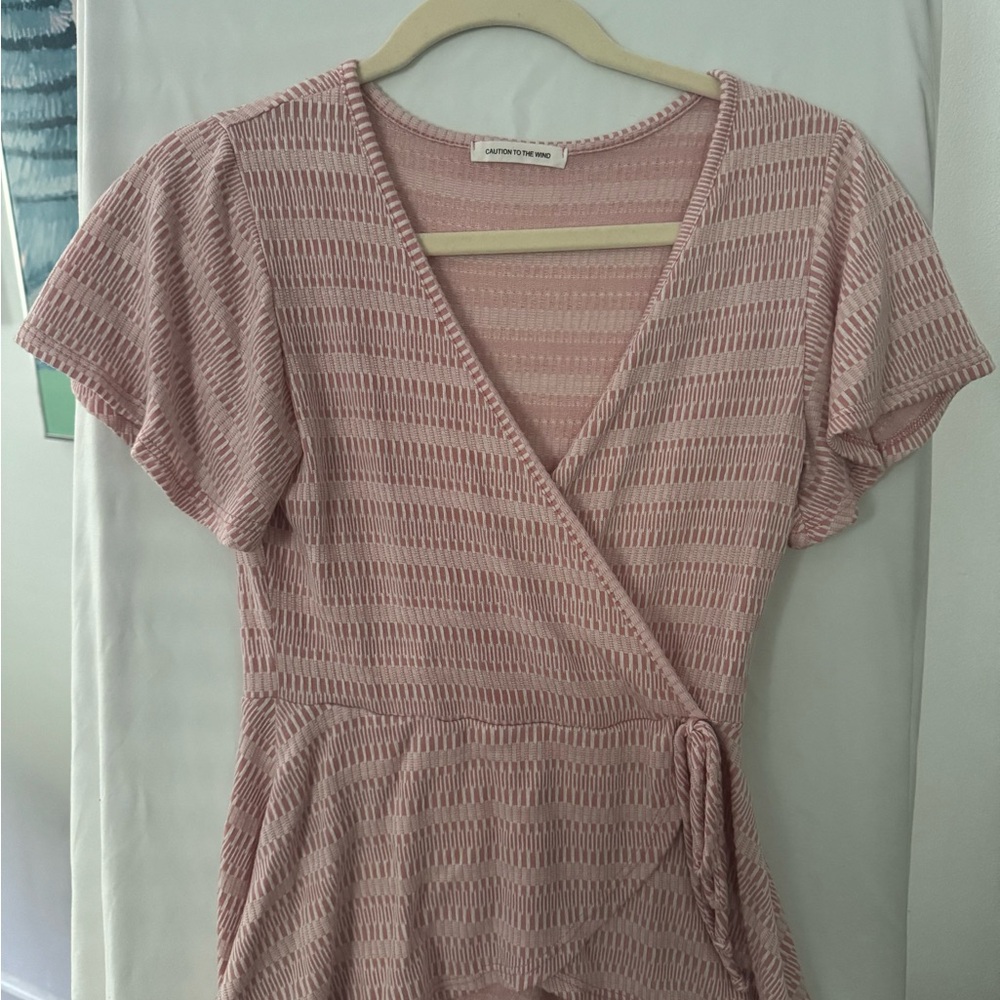 Caution To The Wind Blush Knit Top